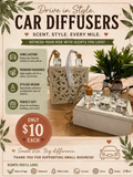 Car/Closet Scent diffusers